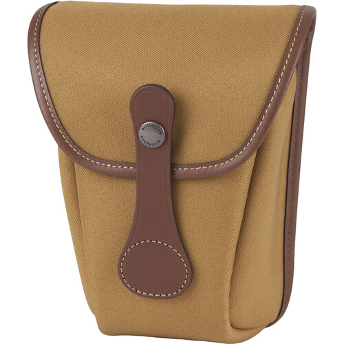 Billingham AVEA 8 Camera Pocket (Khaki FibreNyte with Tan Leather Trim, 1.1L)