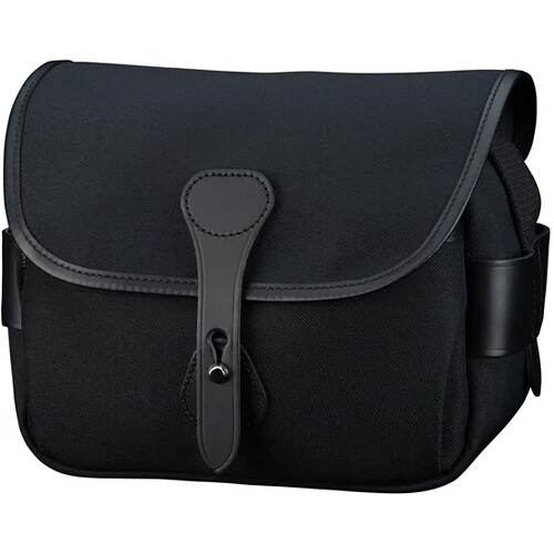 Billingham S2 Shoulder Bag (Black FibreNyte/Black Leather)