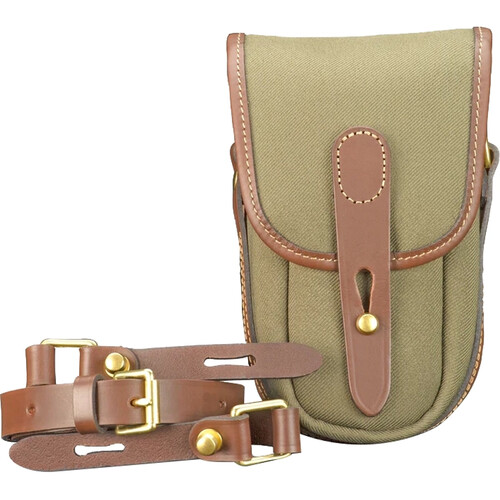 Billingham TEN-16 Camera Bag (Khaki Canvas / Tan Leather, 0.7L)