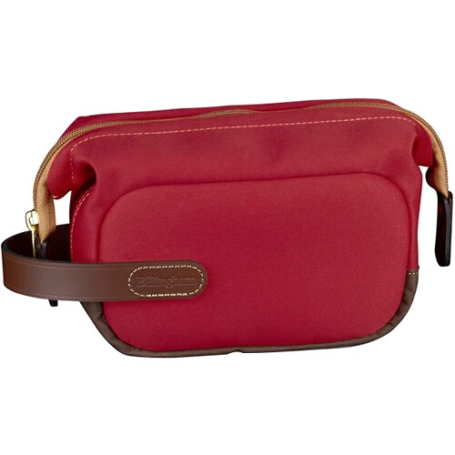 Billingham Capsule 1 Camera Bag (Burgundy Canvas / Chocolate Leather, 1L)
