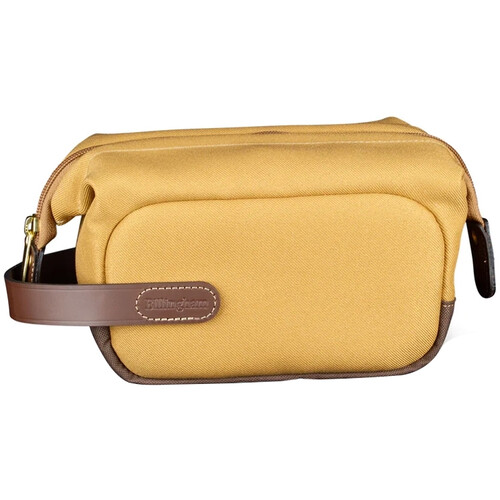 Billingham Capsule 1 Camera Bag (Khaki FibreNyte / Chocolate Leather, 1L)