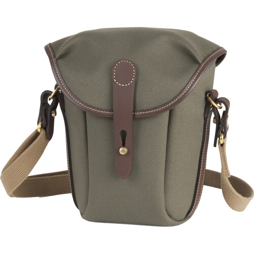 Billingham Galbin 10 Binocular Case (Sage FibreNyte with Chocolate Leather Trim)