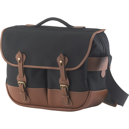 Billingham Eventer Photo Bag (Black Canvas/Tan Leather)