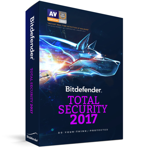 Bitdefender Total Security 2017 (5 Users, 2-Year License, Download)