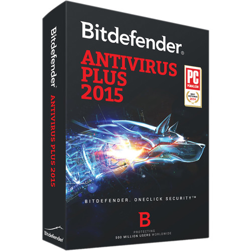 Bitdefender Antivirus Plus 2015 (3-User License, 3-PC, 2-Year, Download)