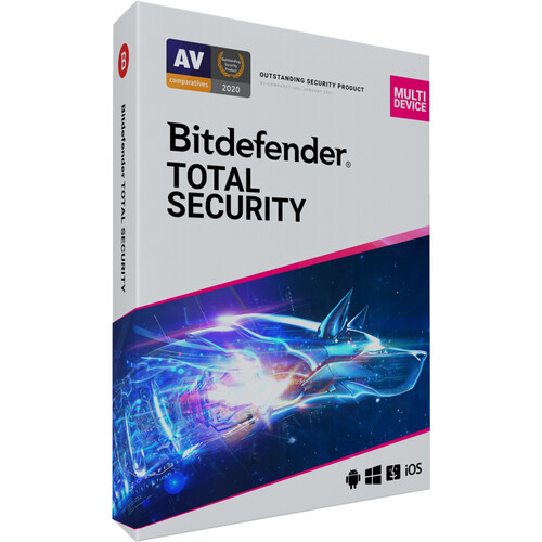 Bitdefender Total Security (Download, 5 Devices, 1 Year)