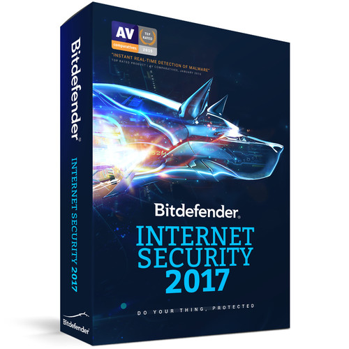 Bitdefender Internet Security 2017 (3 Users, 2-Year License, Download)