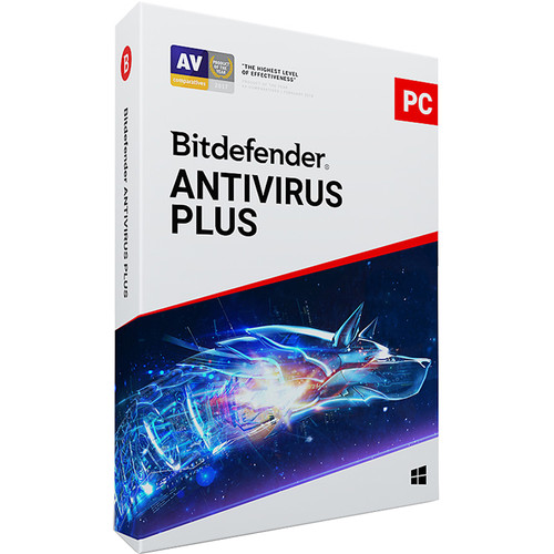 Bitdefender Antivirus Plus 2019 (3 Users, 3 Years)