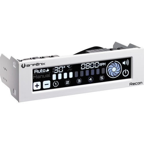 BitFenix BFA-RCN-WS-RP Recon Fan Controller (White)