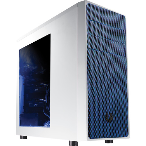 BitFenix Neos Mid-Tower Case (Window, White/Blue)