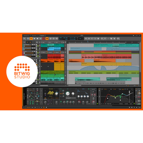 Bitwig Studio 5 Music Production and Performance Software (Upgrade from 8-Track, Download)