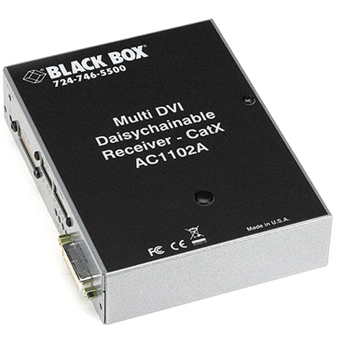 Black Box Multi DVI-D CATx Extender Receiver