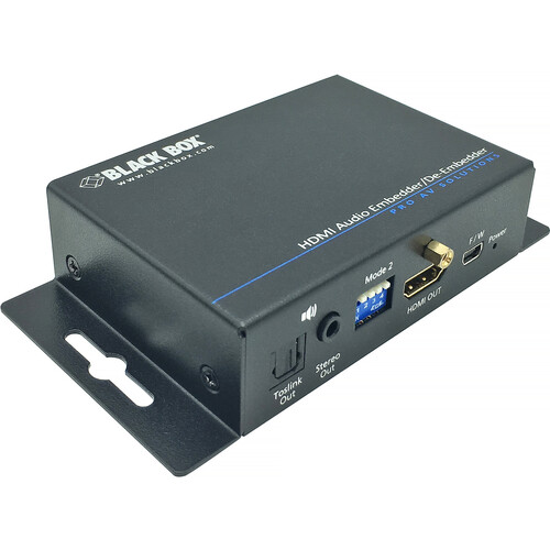 Black Box HDMI 2.0 Audio Embedder/De-Embedder