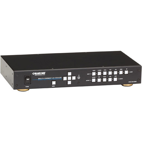 Black Box Multi-Format AV Scaler/Switcher with DisplayPort