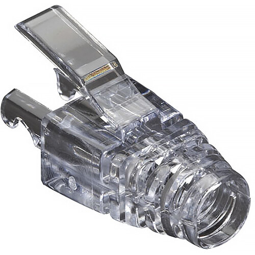 Black Box Cat6 EZ Boot (Clear, 25-Pack)