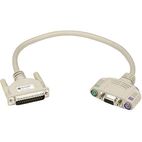 Black Box KVM User Cable - VGA, PS/2, Audio (10')