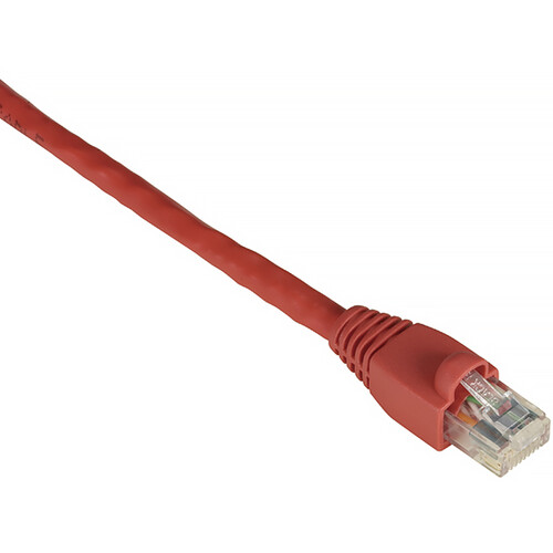 Black Box GigaTrue CAT6 550-MHz Stranded Unshielded Snagless Patch Cable (15', Red)