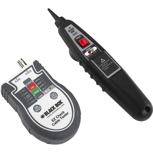 Black Box EZ Check Cable Tester with Tone Generation & Probe