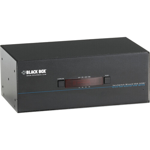 Black Box KV3204A 4-Port Wizard Desktop KVM Switch