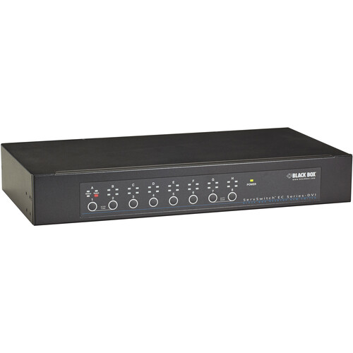 Black Box EC Series 16-Port KVM Switch for DVI + USB Servers and DVI + USB Consoles