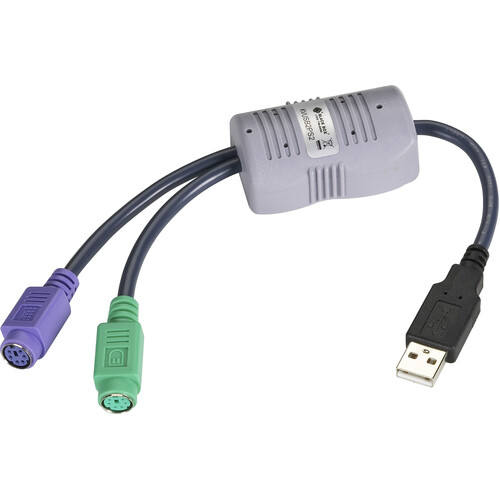 Black Box USB to PS/2 Flash-Upgradable Converter Cable