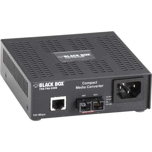 Black Box LHC006A-R4 Compact Fast Ethernet Media Converter