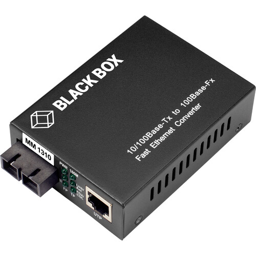 Black Box LHC211A Pure Networking Fast Ethernet Media Converter