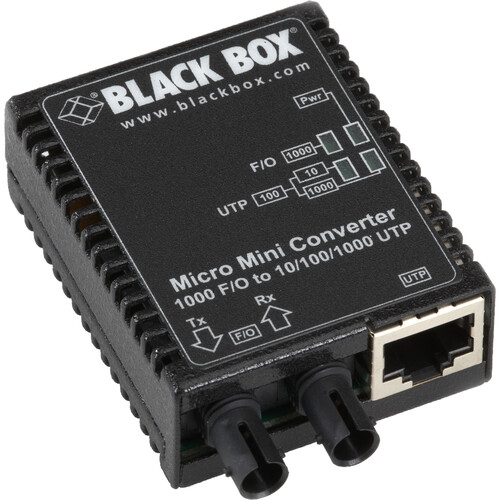 Black Box LMC4001A Micro Mini Gigabit Ethernet Media Converter