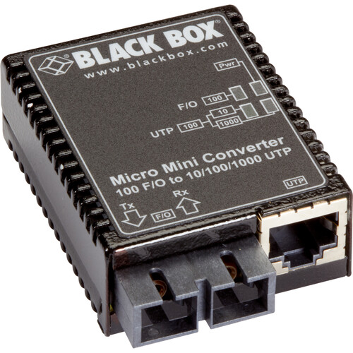 Black Box LMC402A Micro Mini Fast Ethernet Media Converter