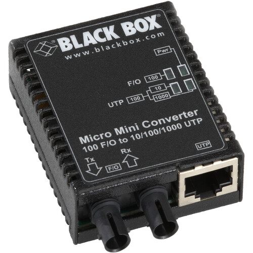 Black Box LMC403A Micro Mini Fast Ethernet Media Converter