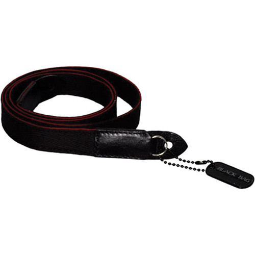 Black Label Bag Long Cloth Racing Camera Strap (Black)