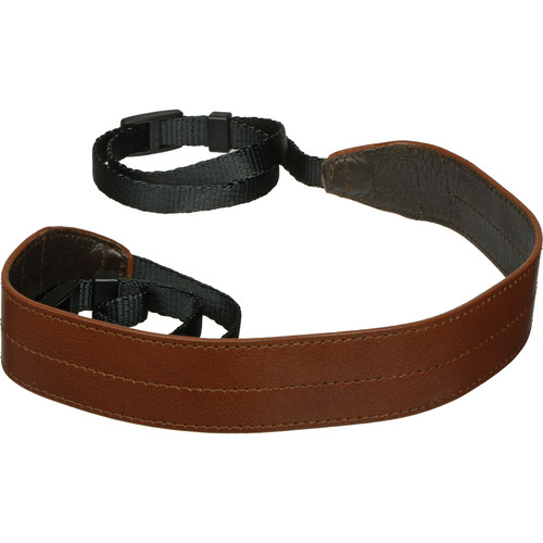 Black Label Bag Wide Camera Strap (Brown)