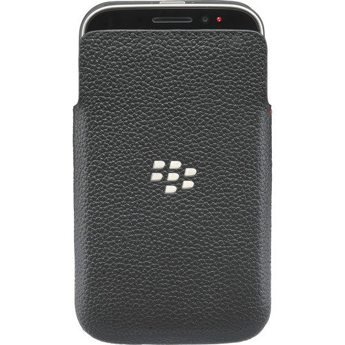 BlackBerry Classic Leather Pocket (Black) ACC-60087-001 B&H