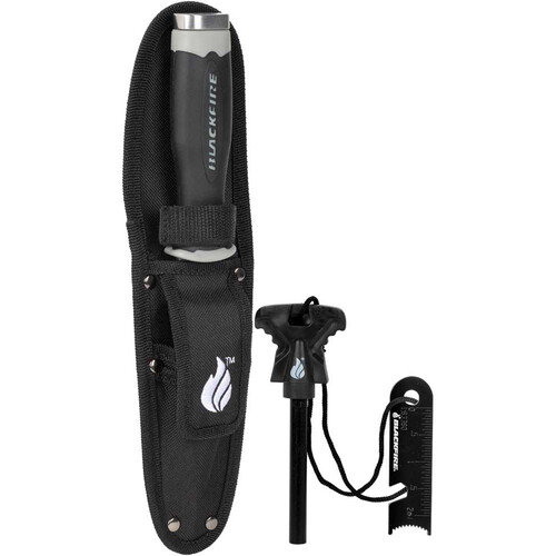 Blackfire Fixed Blade Knife with Fire Starter