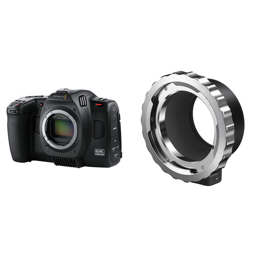 Blackmagic Design Cinema Camera 6K with MC-31 ARRI PL to Leica L Mount Converter Kit