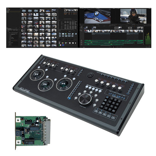 Blackmagic Design DaVinci Resolve Color Correction Software with Eclipse CX Midnight