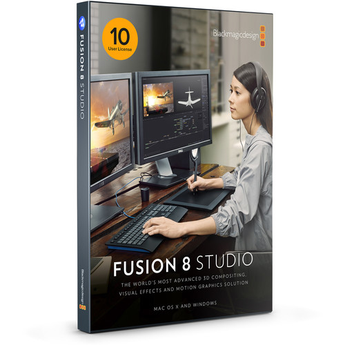 Blackmagic Design Fusion Studio MultiPack with 10-User License