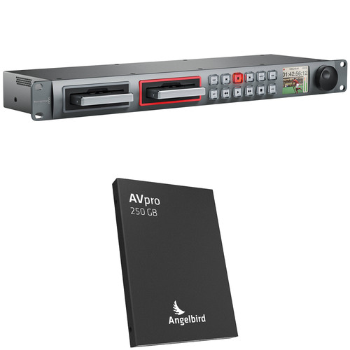 Blackmagic Design HyperDeck Studio 2 with 250GB SSD B&H Photo