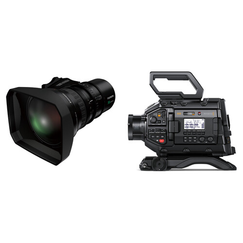 Blackmagic Design URSA Broadcast G2 Camera with Fujinon 7.8-234mm Servo Zoom Lens