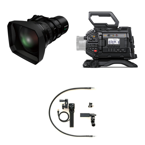Blackmagic Design URSA Broadcast G2 Camera with Fujinon 7.8-234mm Lens & Zoom/Focus Control