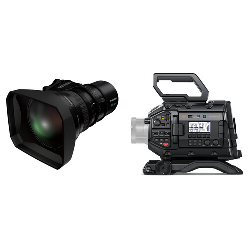 Blackmagic Design URSA Broadcast G2 Camera with Fujinon 7.8-234mm Servo Zoom Lens