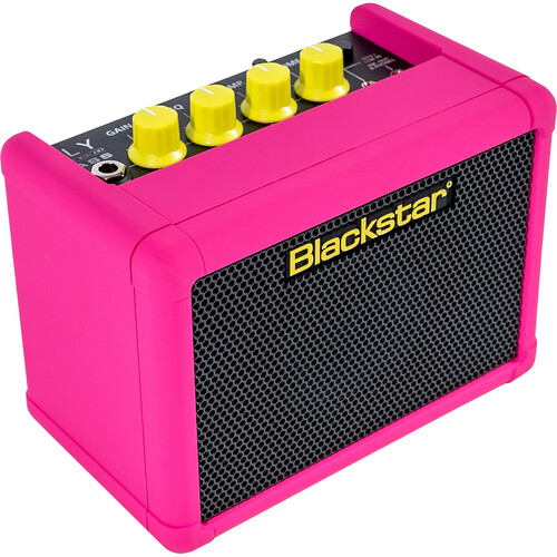 Blackstar FLY 3 Bass 3W Bass Guitar Mini Amplifier (Neon Pink)