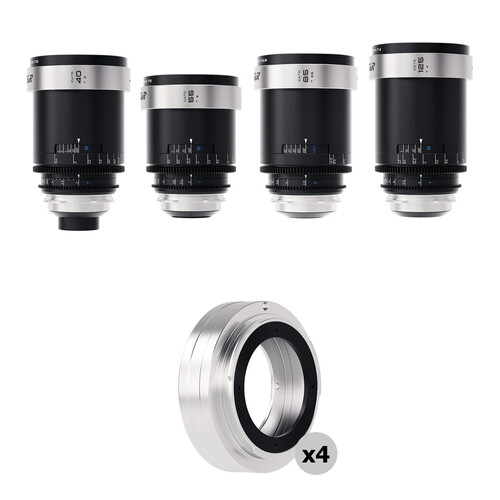 BLAZAR LENS CATO 40/55/85/125mm Full-Frame 2x Anamorphic 4-Lens Set (ARRI PL)