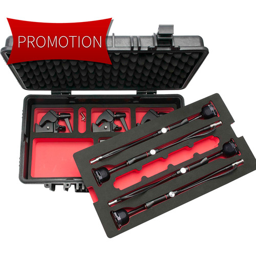 Blind Spot Gear Scorpion Tungsten LED 4-Light Set with 2 Extra Tungsten Heads