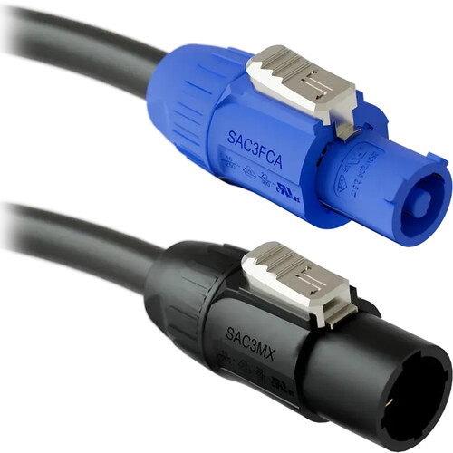Blizzard powerCON Female To powerCON TRUE1 Male Cable (3')