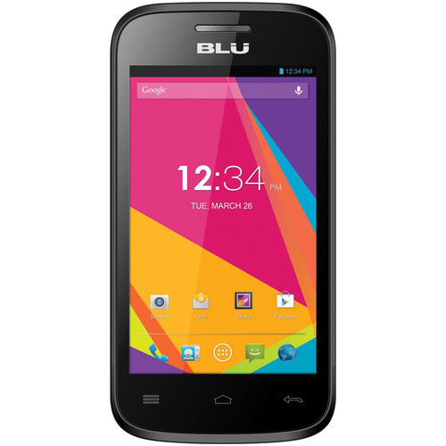 BLU Dash Jr 4.0K D142K 512MB Smartphone D142K-BLACK B&H Photo