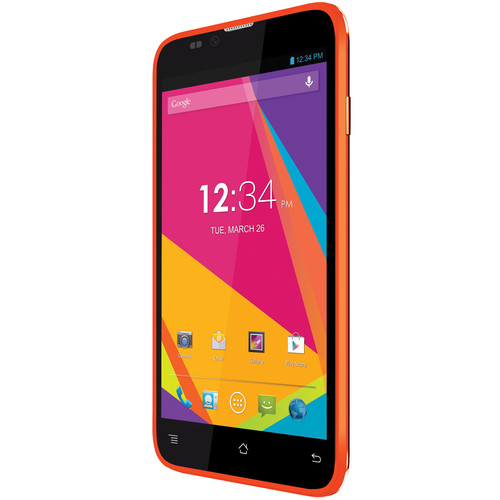 BLU Dash 5.5 470U 4GB Smartphone (Unlocked, Orange)