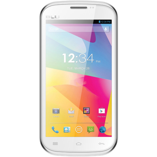 BLU Studio 5.0 E D530E 4GB Smartphone (Unlocked, White)