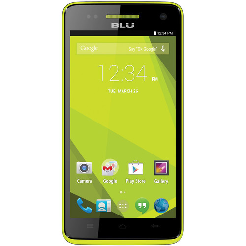 BLU Studio 5.0 C HD D534U 4GB Smartphone (Unlocked, Yellow)