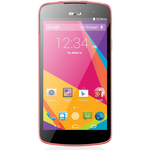 BLU Studio X Plus D770U 8GB Smartphone (Unlocked, Pink)